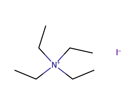 Molecular Structure of 68-05-3 (Tetraethylammonium iodide)
