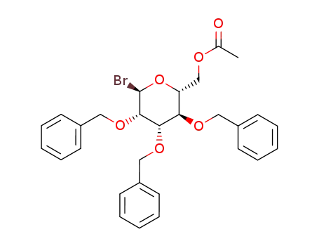 6-O-acetyl-2,3,4-tri-O-benzyl-α-D-mannopyranosyl bromide