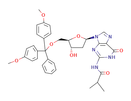 5'-O-[bis(4-methoxyphenyl)benzyl]-2'-deoxy-N-(2-methyl-1-oxo...