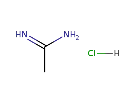 Molecular Structure of 124-42-5 (Acetamidine hydrochloride)