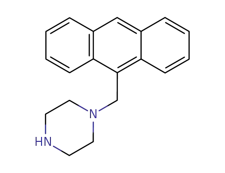 9-(1',4'-diazacyclohexyl)methylanthracene