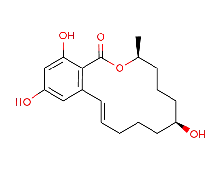 Molecular Structure of 71030-11-0 (BETA-ZEARALENOL)