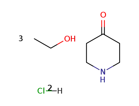 piperidin-4-one; hydrochloride sesquiethylate