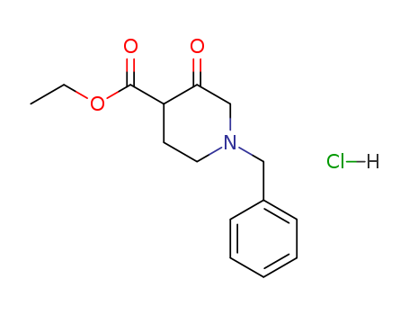 Ethyl N-benzyl-3-oxo-4-piperidinecarboxylate hydrochloride