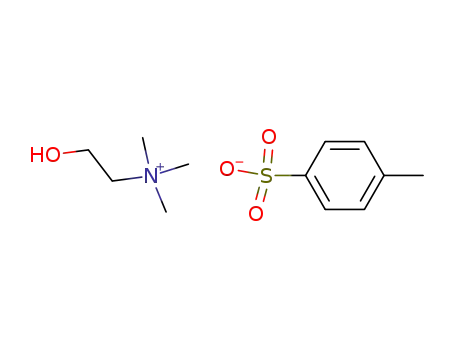 2-Hydroxy-N,N,N-trimethylethanaminium 4-methylbenzenesulfonate