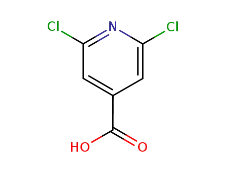Molecular Structure of 5398-44-7 (2,6-Dichloroisonicotinic acid)