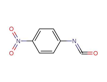 Molecular Structure of 100-28-7 (4-Nitrophenyl isocyanate)