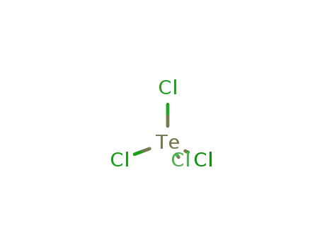 Molecular Structure of 10026-07-0 (Tellurium tetrachloride)