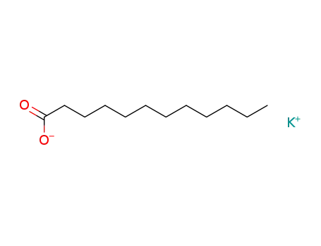 Molecular Structure of 10124-65-9 (POTASSIUM LAURATE)