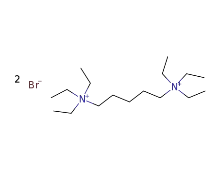 Molecular Structure of 7128-82-7 (1,5-PENTANEETHONIUM DIBROMIDE)