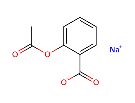 Molecular Structure of 493-53-8 (sodium O-acetylsalicylate)