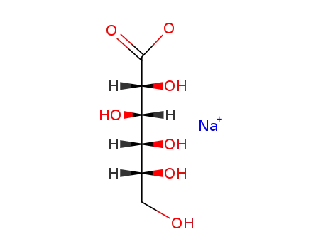 Molecular Structure of 527-07-1 (Sodium gluconate)