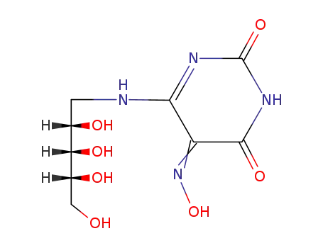 6-D-ribitol-1-ylamino-pyrimidine-2,4,5-trione-5-oxime