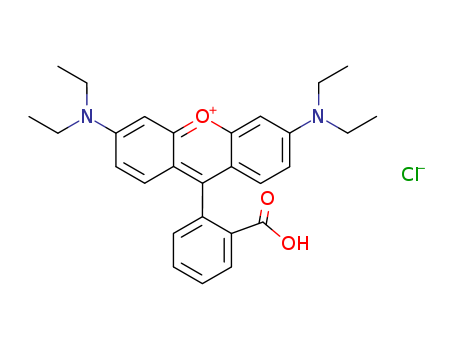 Xanthylium,9-(2-carboxyphenyl)-3,6-bis(diethylamino)-, chloride (1:1)(81-88-9)