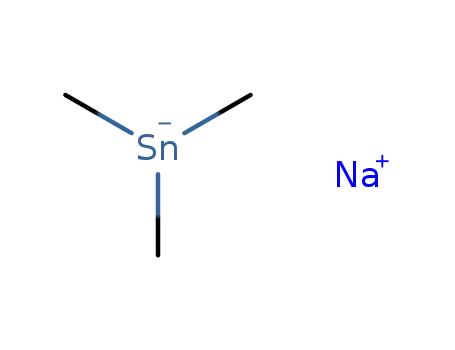 Molecular Structure of 16643-09-7 (Sodium, (trimethylstannyl)-)