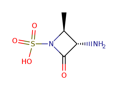 (2S-trans)-3-Amino-2-methyl-4-oxoazetidine-1-sulphonic acid(80082-65-1)