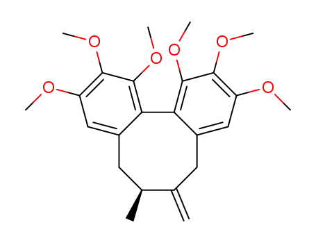 (S)-1,2,3,10,11,12-Hexamethoxy-6-methyl-7-methylene-5,6,7,8-tetrahydro-dibenzo[a,c]cyclooctene