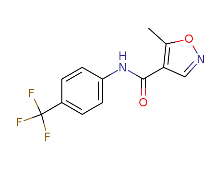 Molecular Structure of 75706-12-6 (Leflunomide)