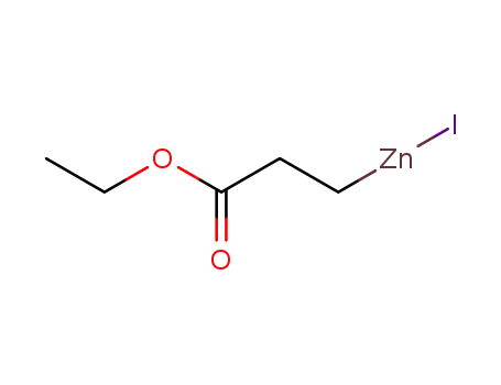 Molecular Structure of 104089-16-9 (Zinc, (3-ethoxy-3-oxopropyl)iodo-)