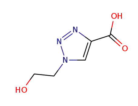 1-(β-hydroxyethyl)-1,2,3-triazole-4-carboxylic acid