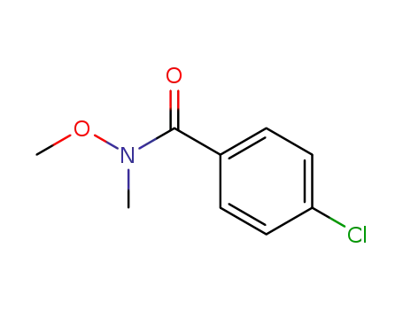Molecular Structure of 122334-37-6 (4-Chloro-N-methoxy-N-methylacetamide)