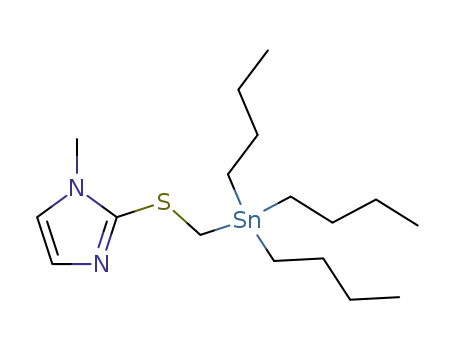 1-Methyl-2-tributylstannanylmethylsulfanyl-1H-imidazole
