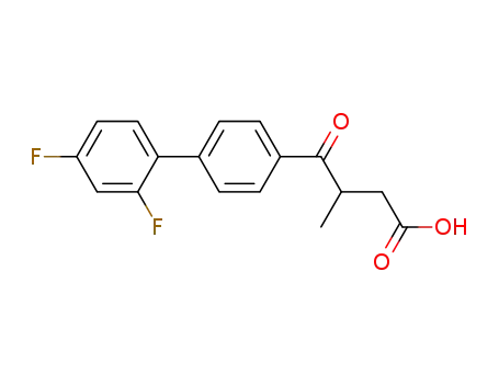 4-(2',4'-difluorobiphenyl-4-yl)-3-methyl-4-oxobutanoic acid