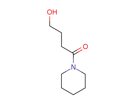 Molecular Structure of 86452-60-0 (Piperidine, 1-(4-hydroxy-1-oxobutyl)-)