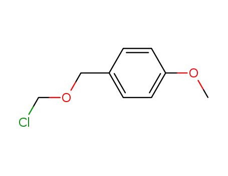 Molecular Structure of 88023-78-3 (1-[(chloromethoxy)methyl]-4-methoxybenzene)