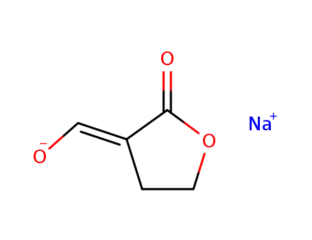 Molecular Structure of 54211-97-1 (SODIUM (2-OXODIHYDROFURAN-3(2H)-YLIDENE)METHANOLATE)