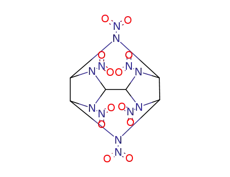 Molecular Structure of 135285-90-4 (hexanitrohexaazaisowurzitane)