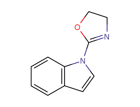 Molecular Structure of 140934-56-1 (1H-Indole, 1-(4,5-dihydro-2-oxazolyl)-)