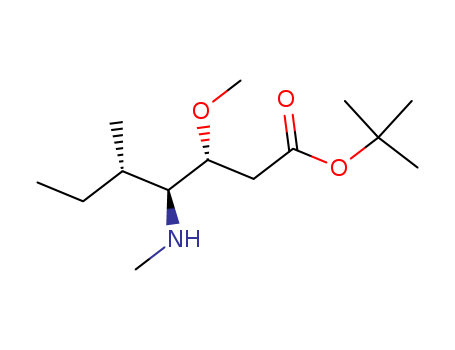 tert-butyl (3R,4S,5S)-3-methoxy-5methyl-4-(methylamino)heptanoate(474645-22-2)