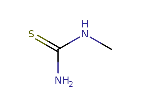Molecular Structure of 598-52-7 (N-METHYLTHIOUREA)