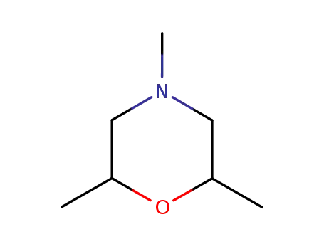 Molecular Structure of 58378-56-6 (2,4,6-Trimethylmorpholine)