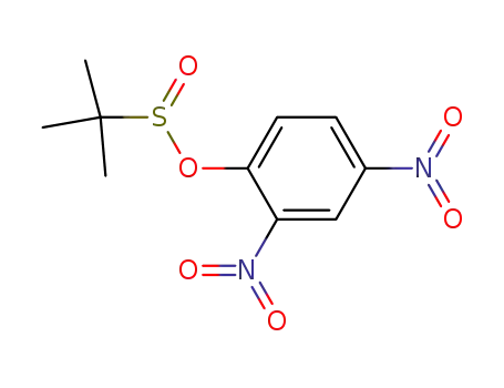2-Methyl-propane-2-sulfinic acid 2,4-dinitro-phenyl ester