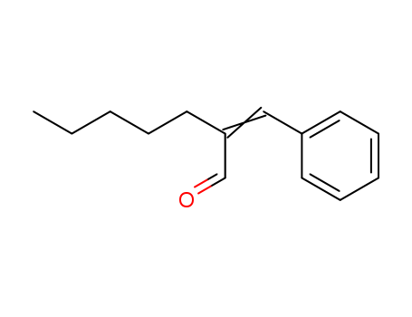 122-40-7,Amylcinnamaldehyde,Cinnamaldehyde,a-amyl- (4CI);Cinnamaldehyde, a-pentyl- (6CI,7CI,8CI);2-(Phenylmethylene)heptanal;2-Benzylideneheptanal;Amylcinnamic acid aldehyde;Amylcinnamic aldehyde;Flomine;Jasminal;Jasminaldehyde;Jasmine aldehyde;Pentylcinnamaldehyde;a-Amyl-b-phenylacrolein;a-Amylcinnamal;a-Amylcinnamaldehyde;a-Pentylcinnamaldehyde;Alpha-amyl cinnamaldehyde;