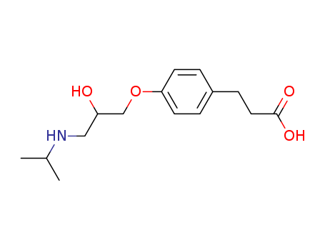 Benzenepropanoic acid,4-[2-hydroxy-3-[(1-methylethyl)amino]propoxy]-