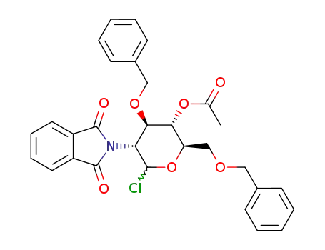 4-O-acetyl-3,6-di-O-benzyl-2-deoxy-2-phthalimido-α,β-D-glucopyranosyl chloride