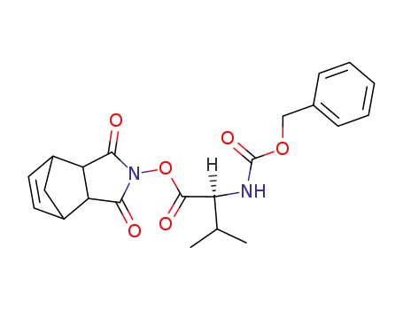 N-(benzyloxycarbonyl)-L-valine N-hydroxy-5-norbornene-2,3-dicarboximide ester