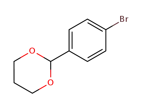 Molecular Structure of 61568-51-2 (4-BROMOBENZALDEHYDE PROPYLIDENE ACETAL)
