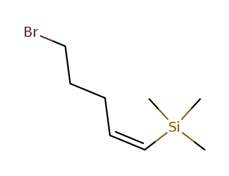 ((Z)-5-Bromo-pent-1-enyl)-trimethyl-silane