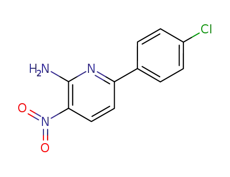 2-Amino-6-(4-chlorphenyl)-3-nitropyridin