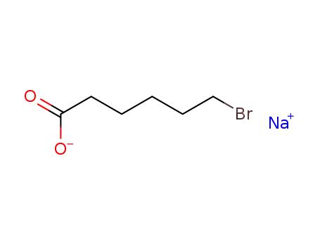 Molecular Structure of 50530-06-8 (Hexanoic acid, 6-bromo-, sodium salt)