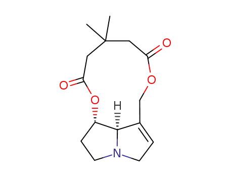 (+)-7,9-O,O'-(3,3-Dimethylglutaryl)heliotridine