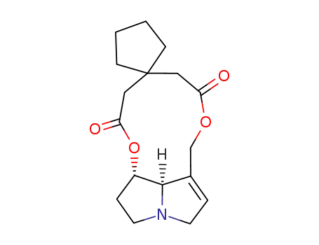 (+)-7,9-O,O'-(3,3-Tetramethyleneglutaryl)heliotridine