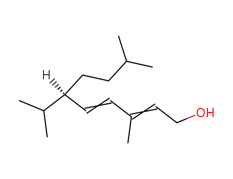 (2Ξ,4Ξ,6R)-6-isopropyl-3,9-dimethyl-deca-2,4-dien-1-ol