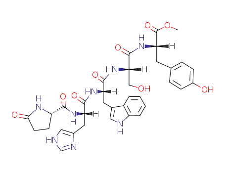 L-pyroglutamyl-L-histidyl-L-tryptophyl-L-seryl-L-tyrosine methyl ester