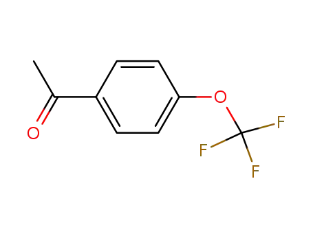 Molecular Structure of 85013-98-5 (4'-(Trifluoromethoxy)acetophenone)