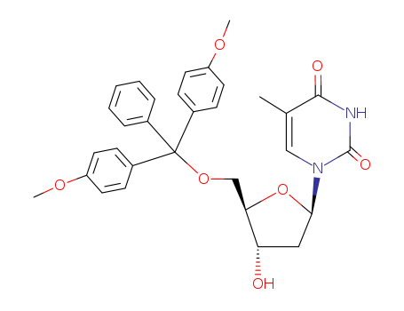 5'-O-Dimethoxytrityl-deoxythymidine(40615-39-2)